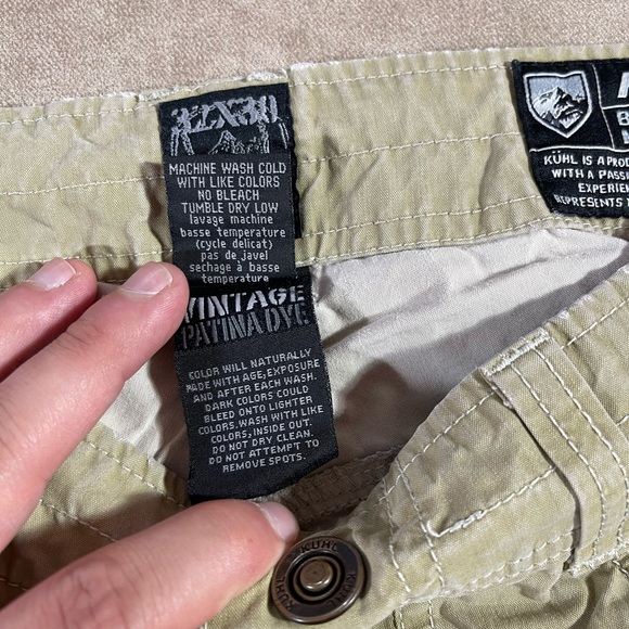 Kuhl Revolvr Custom Anime Pants Vintage Patina Dye Pants 32x30 - Picture 3 of 11